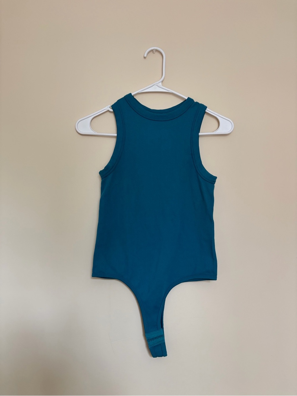 Ribbed High Neck Bodysuit